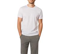 HANRO T-Shirt Herren Rundhals Jersey-Baumwolle weiß, M