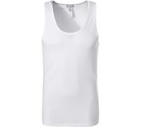 HANRO Tank Top Herren Baumwolle weiß, 6 (L)