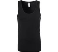 HANRO Tanktop Herren Baumwolle schwarz, 4 (S)
