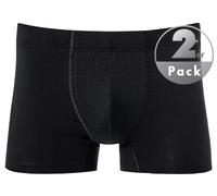 HANRO Trunks Herren Baumwolle schwarz, 8 (XXL)