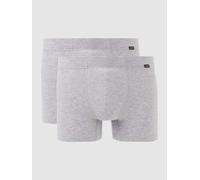 Hanro Trunks mit Label-Detail im 2er-Pack in Hellgrau, Größe XXL