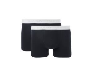 HANRO Trunks mit Label-Details im 2er-Pack in Black, Größe L