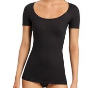 Hanro T-Shirt mit Rundhalsausschnitt in Black, Größe L