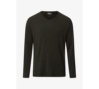 Hanro V-Shirt Herren schlamm, L