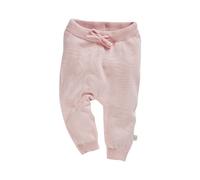HANS NATUR Baby Hose Strick-Qualität Bio-Baumwolle rose melange Gr.62/68