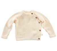 HANS NATUR Baby Jacke Perl-Strick Bio-Baumwolle ecru Gr.74/80
