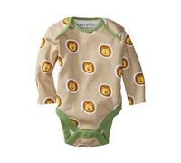 HANS NATUR Baby Langarmbody Bio-Baumwolle Löwe Gr. 86/92