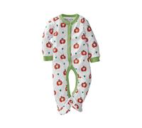 HANS NATUR Baby Schlafanzug Bio-Baumwolle Apfel Gr. 86/92