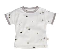 HANS NATUR Baby T-Shirt Bio-Baumwolle Biene grau Gr.62/68
