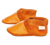 HANS NATUR Baby und Kinder Hausschuhe Krabbelschuhe Ecopell Leder terra Gr. 26