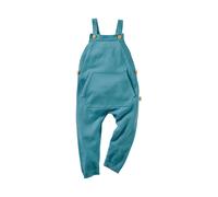 HANS NATUR Baby und Kinder Latzhose Strick-Qualität Bio-Baumwolle blau Gr.62/68