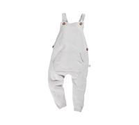 HANS NATUR Baby und Kinder Latzhose Strick-Qualität Bio-Baumwolle grau melange Gr.86/92