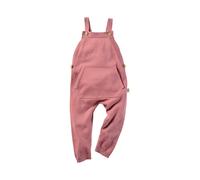 HANS NATUR Baby und Kinder Latzhose Strick-Qualität Bio-Baumwolle rose Gr.86/92