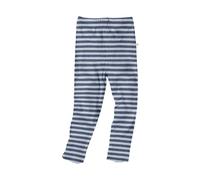 HANS NATUR Baby und Kinder Leggings Bio-Baumwolle blau geringelt Gr.50/56