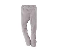 HANS NATUR Kinder Unterhose lang Bio-Baumwolle grau Gr. 128