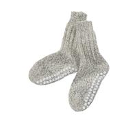 Hirsch Natur Stoppersocken Schurwolle Norweger natur-meliert;Gr.40/41