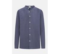 HANSEHELD Cordhemd Herren Blau-Grau XL | Kord | Cord | Feincord | Babycord