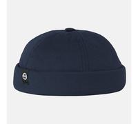 Hanseheld Docker Cap Baumwolle Blau Kurz Flach Fischermütze Blau