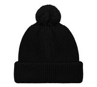 HANSEHELD Pudelmütze Wolle Bommelmütze | Wollmütze | 100% Wolle | Bommel | Made in Germany | Dunkellau Navy Marine