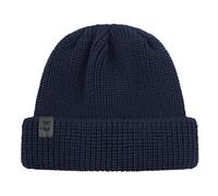 HANSEHELD Troyermütze Merino Blau GOTS Organic | Wollmütze | Weich | Merino-Wolle | Umschlag | Made in Germany