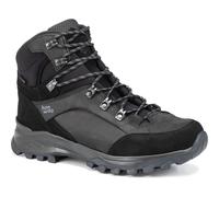 Hanwag Wanderschuhe Banks GTX (Nubukleder, wasserdicht) schwarz/asphaltgrau Herren, Größe Euro (US) 46 (12)