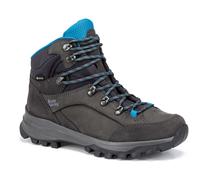 Hanwag - GORE-TEX Trekkingschuhe - Banks Lady Gtx Asphalt/Ocean für Damen aus Leder - Größe 6,5 UK - Grau Grau 6.5 UK