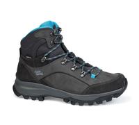Hanwag Wanderschuhe Banks Lady GTX (Nubukleder, wasserdicht) asphaltgrau/ozeanblau Damen, Größe Euro (US) 40 (9)