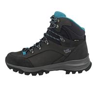 Hanwag Wanderschuhe Banks Lady GTX (Nubukleder, wasserdicht) asphaltgrau/ozeanblau Damen, Größe Euro (US) 40 (9)