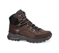 Hanwag Herren Voll-Nubuklederschuh Banks LL Mocca/Asphalt Größe 46 (UK 11)