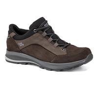 Hanwag M Banks Low GTX Braun-Schwarz - Gore-Tex Niedriger wasserdichter Herren Gore-Tex Wanderschuh, Größe EU 42 - FA