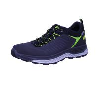 Hanwag Wanderschuhe Blueridge Low ES (Veloursleder, wasserdicht) asphaltgrau/gelb Herren, Größe Euro (US) 42,5 (9,5)