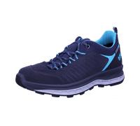 Hanwag Wanderschuhe Blueridge Low ES (Veloursleder, wasserdicht) asphaltgrau/ozeanblau Damen, Größe Euro (US) 42,5 (11)