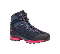 Hanwag - GORE-TEX Trekkingschuhe - Makra Trek Lady Gtx Navy/Pink für Damen aus Leder - Größe 4,5 UK - Navy blau Navy blau 4.5 UK