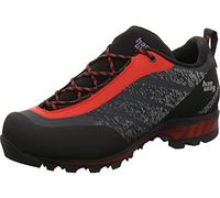 Hanwag Herren Ferrata Low Gore-TEX Hiking Shoe, Black Red, 42 EU