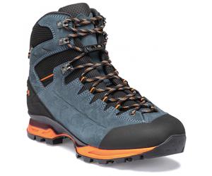 HANWAG Herren-Trekking-Stiefel MAKRA TREK GTX stahl/orange - grau/orange Größe EU: 40,5