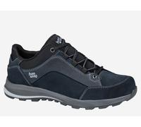 Hanwag M Banks Low Bunion Ll Blau - Niedriger komfortabler Herren Wanderschuh, Größe EU 42 - Farbe Navy - Black