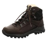 Hanwag M Bangri Braun - Strapazierfähiger komfortabler Herren Leder Wanderschuh, Größe EU 42.5 - Farbe Chestnut - Black