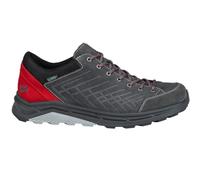 Hanwag M Coastrock Low Es Grau - Hochwertiger wetterfester Herren Volllederschuh, Größe EU 42 - Farbe Asphalt - Red
