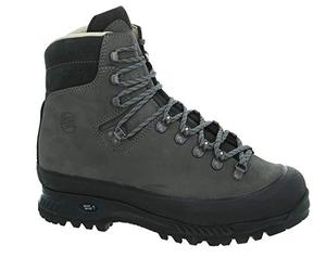 Hanwag M Yukon Grau - Klassischer komfortabler Herren Nubuckleder Wanderstiefel, Größe EU 48 - Farbe Asphalt
