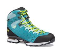 Hanwag Makra GTX Damen Trekkingschuh High Blau Gelb 37½