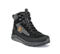 Hanwag Wanderschuhe Rotpunkt Light MID GTX (Veloursleder/Textil, wasserdicht) schwarz/anthrazitgrau Herren, Größe Euro (US) 44,5 (11)