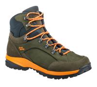 Hanwag Stiefel Banks GTX Hunter Oliv/Orange (Größe: 9) 43 grün