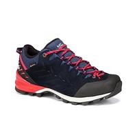 Hanwag W Makra Pro Low Lady GTX Blau - Gore-Tex Robuster wasserdichter Damen Zustiegsschuh, Größe EU 39.5 - Farbe Navy