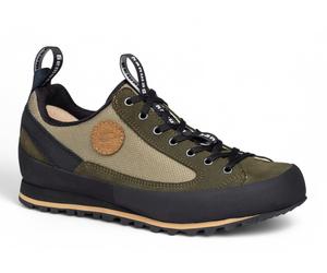 Hanwag Wander-Travelschuhe Rotpunkt Low LL (Veloursleder/Synthetik) olivegrün Herren, Größe Euro (US) 43 (10)