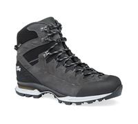 Hanwag Wander-Trekkingschuhe Makra Trek GTX (Veloursleder, wasserdicht) asphaltgrau Herren, Größe Euro (US) 43 (10)