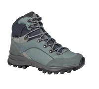 Hanwag Wanderschuhe Banks Lady GTX (Nubukleder, wasserdicht) grün/fossilgrau Damen, Größe Euro (US) 38 (7,5)