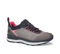 Hanwag Wanderschuhe Blueridge Low ES (Veloursleder, wasserdicht) hellgrau/pink Damen, Größe Euro (US) 40 (9)