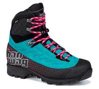 Hanwag - Women's Ferrata Tour GTX - Bergschuhe, Gr. 40.5, türkis (Icefall/Black)
