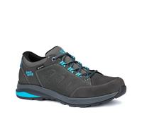 HANWAG Women's TORSBY LOW SF EXTRA LADY GTX Asphalt/Ozean Trekkingstiefel - grau Größe EU: 39,5
