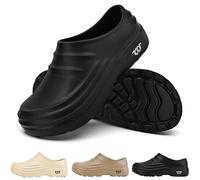 HANYILI 2025 New Chef Shoes für Männer und Frauen, Armadillo Chef Shoes Non Slip Oil Resistant Clogs für Frauen Arbeitsschuhe, Küchen Wasserfest Nurse Schuhe Lightweight Safety (Schwarz, EU-41)
